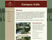 Tablet Screenshot of campuscafeonline.com